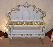 INDIAN WEDDING WHITE LOVE SEATER