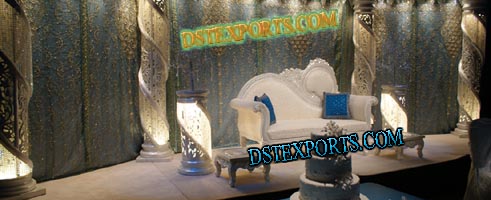 ASIAN WEDDING STAR LIGHT STAGE
