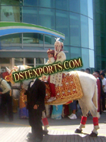 NEW DESIGNER WEDDING HORSE COSTUME