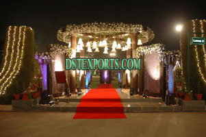 INDIAN WEDDING FIBER CRYSTAL GATE SET