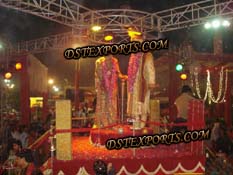 INDIAN WEDDING REVOLVING JAI MALA STAGE