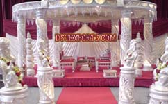 NEW STYLE WEDDING SIX PILLARS MANDAP