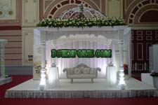 INDIAN WEDDING WHITE DOM MANDAP