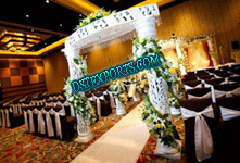 NEW WEDDING WELCOME FIBER CRYSTAL GATE