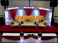 ASIAN WEDDING  NEW RECEPTION STAGE