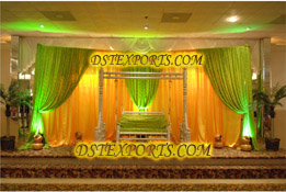 WEDDING MEHANDI STAGE WITH SWING