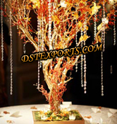 WEDDING CRYSTAL TREE CENTER PIECES