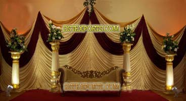 WEDDING ROYAL GOLD STAGE SET