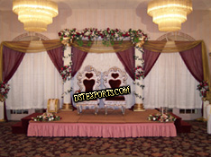INDIAN WEDDING ROMAN PILLARS STAGE