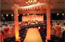 WEDDING GOLDEN CRYSTAL WELCOME GATE