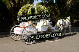 WEDDING FLOWER CINDERELLA CARRIAGE