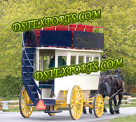 DOUBLE DECER TOURIST HORSE CARRIAGE