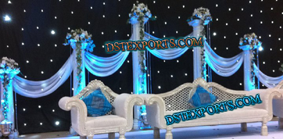 WEDDING NIGHT WHITE STAGE