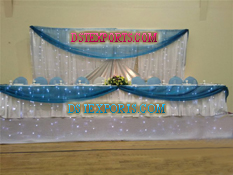 WEDDING BACKDROP WITH LIGHTINGS
