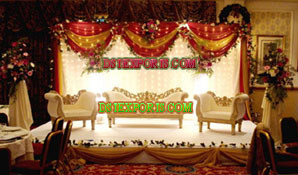 ASIAN MUSLIM WEDDING STAGE
