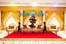 WEDDING GOLD CARVED STAGE SET