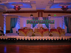 ASIAN WEDDING METAL CRYSTAL STAGE