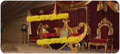 ASIAN WEDDING ROYAL FURNITURE SET