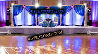 MUSLIM WEDDING GOLDEN NIGHT STAGE