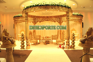 WEDDING DYNAMIC WOODEN MANDAP