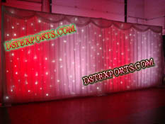 WEDDING LIGHTED BEAUTIFUL STAGE BACKDROP
