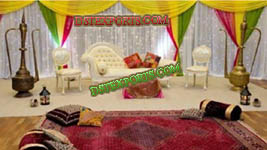 MUSLIM MEHANDI FUNCTION STAGE SET