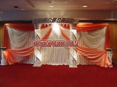 ASIAN WEDDING STAGE DECOR