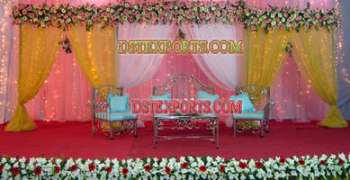 WEDDING COLOURFUL STAGE SET