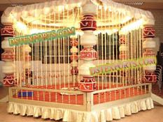 INDIAN WEDDING BIHARI STYLE MANDAP