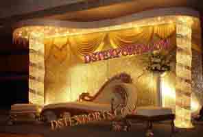 LATEST ASIAN WEDDING ROYAL CRYSTAL STAGE