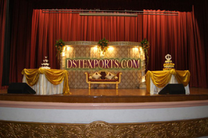 INDIAN WEDDING CARVED STAGE SET