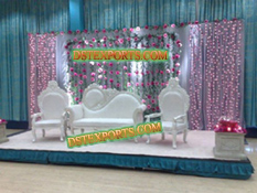 ASIAN WEDDING PEARL LOVE FURNITURE SET