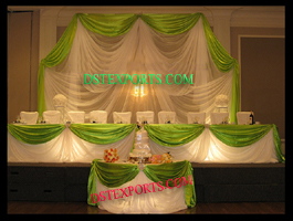 WEDDING HEAD TABLE BACKDROP SET