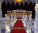 LATEST WEDDING CRYSTAL  CARVING MANDAP SET