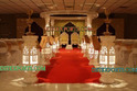 WEDDING CRYSTAL  BOTTLE TYPE MANDAP SET