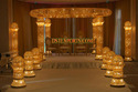 WEDDING  JEWEL  CRYSTAL MANDAP SET