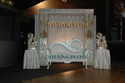 INDIAN WEDDING  PEARL  CRYSTAL STAGE
