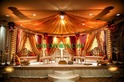 INDIAN WEDDING  SPIRAL  PILLARS STAGE