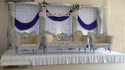 SILVER  WALIMA  STAGE SET