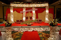 WEDDING  CRYSTAL  STAGE DECORS