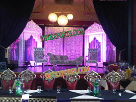 WEDDING STAGE BACKDROP FIBER PANELS