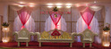ASIAN WEDDING  GRACEFUL  STAGE SET