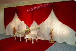 WEDDING STAGE  BACKDROP