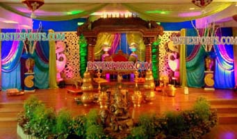 WEDDING STAGE BACKDROP DECORS