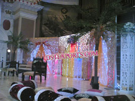 WEDDING STAGE CARVED BACKGROUND