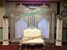WEDDING SILVER BACKDROP PANELS
