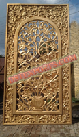 INDIAN WEDDING GOLDEN FLOWER PANELS