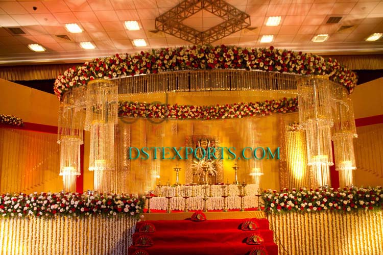 NEW STYLE WEDDING CRYSTAL  MANDAP