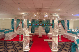 INDIAN MARRIAGE FIBER CRYSTAL MANDAP