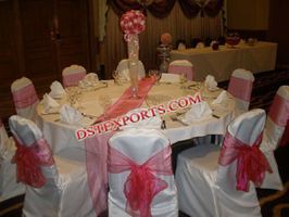 BANQUET CHAIR COVER & ORGANZA SASHAS